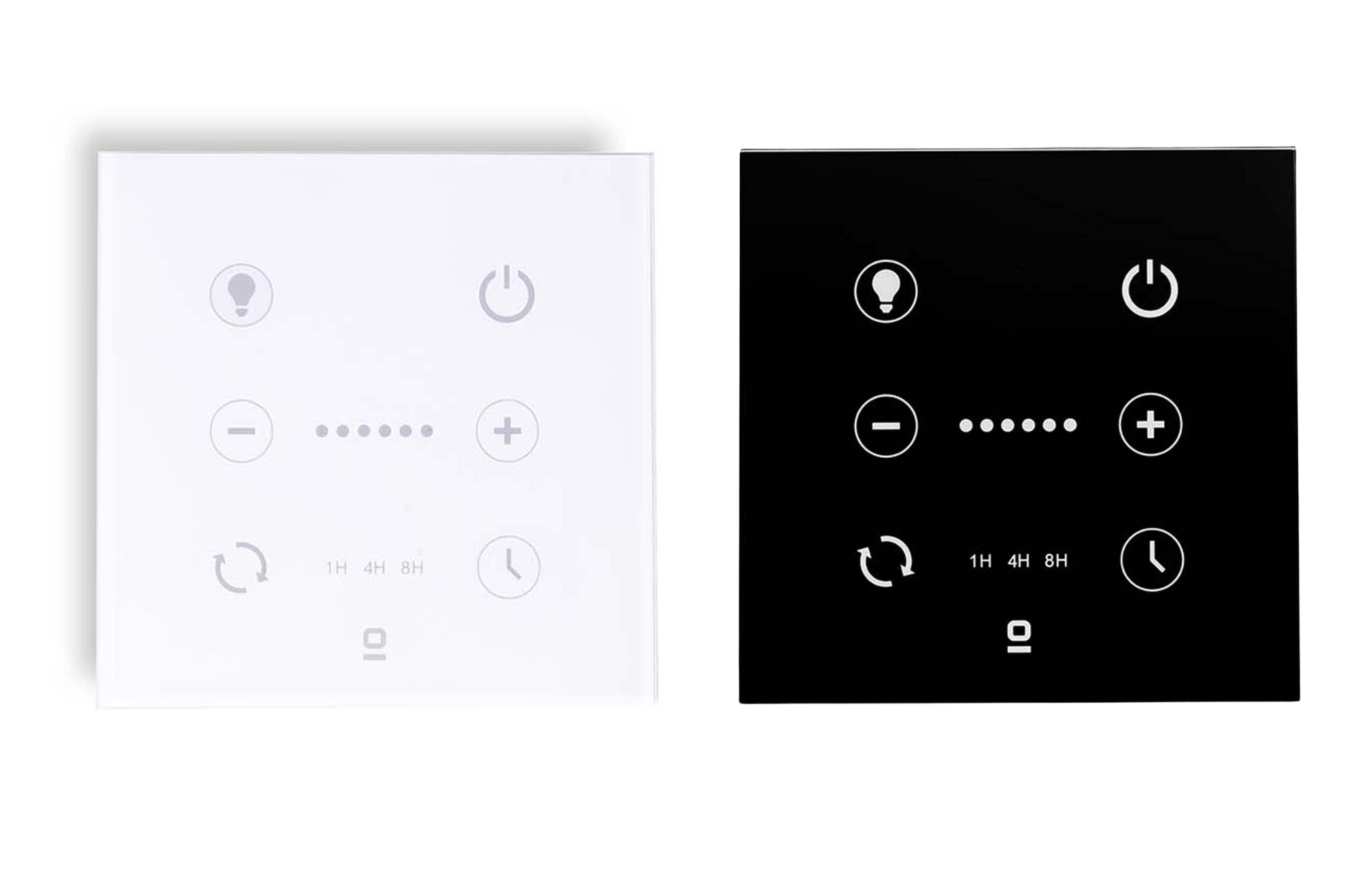 Controladores de pared de cristal para ventiladores de techo